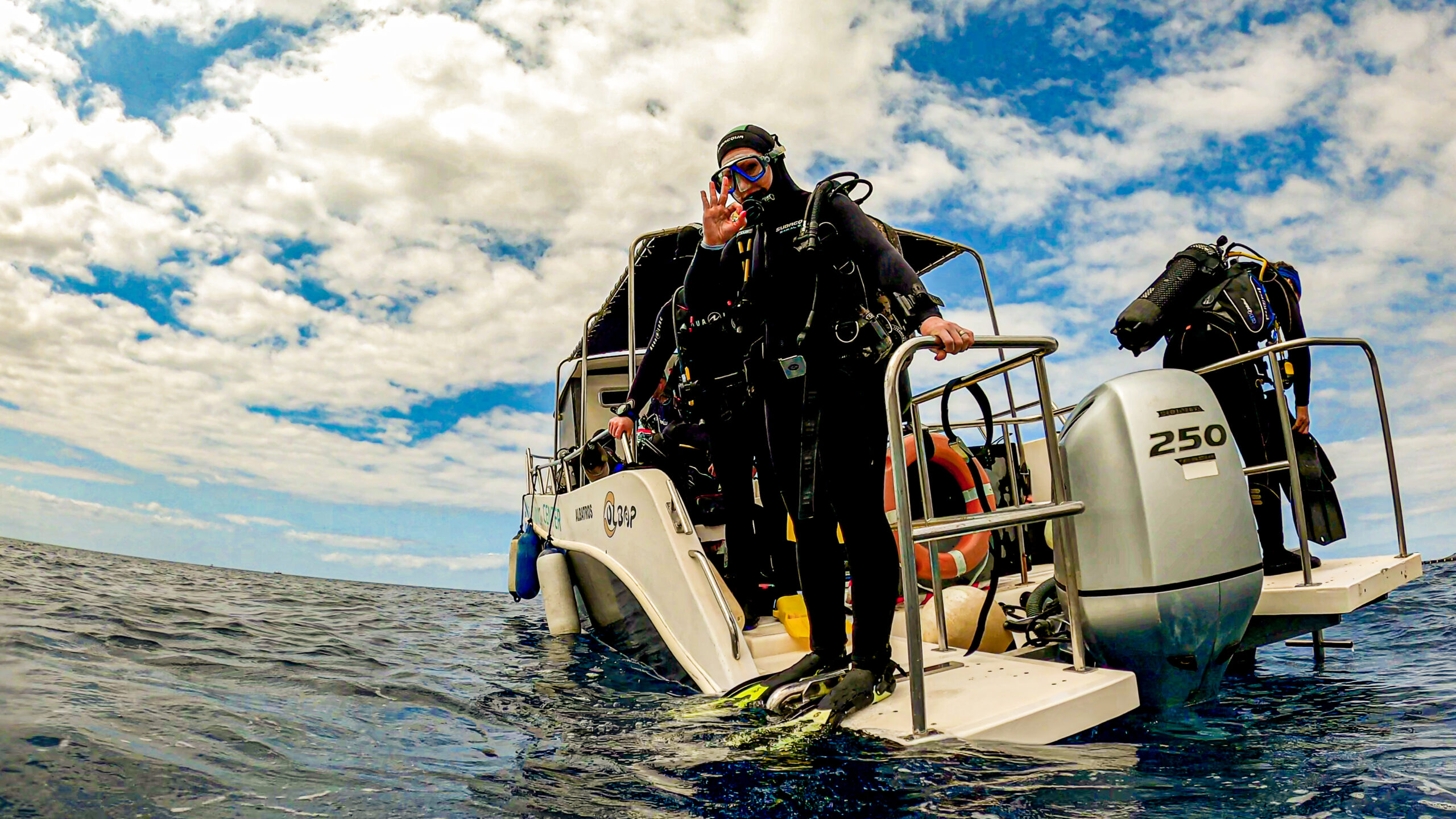 First time trying scuba diving in Tenerife